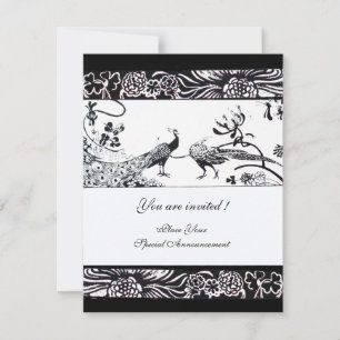 INSÉPARABLES mariages, INVITATIONS BLANCHES FLORAL