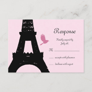 Inséparables RSVP (rose)