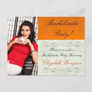 INSÉRER LA PHOTO ~ Invitation de carte postale