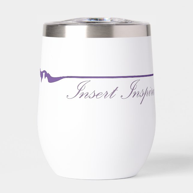 Insérer un devis inspirant ici - violet (Avant)