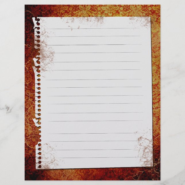 Insertions de Classeur de recette Vintage et ancie (Devant)