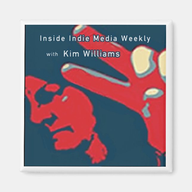 Inside Indie Media Weekly Carré Magnet (Devant)