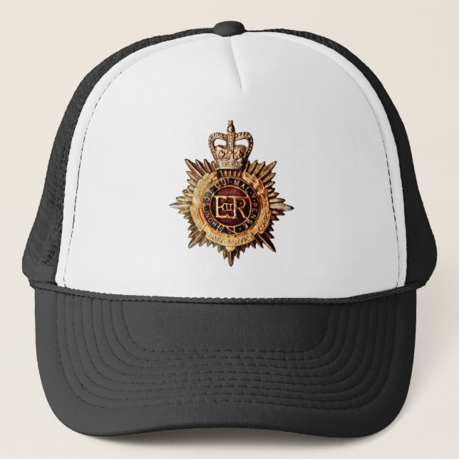 Insigne de casquette de policier britannique vinta (Devant)