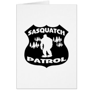 Insigne de forêt de patrouille de Sasquatch