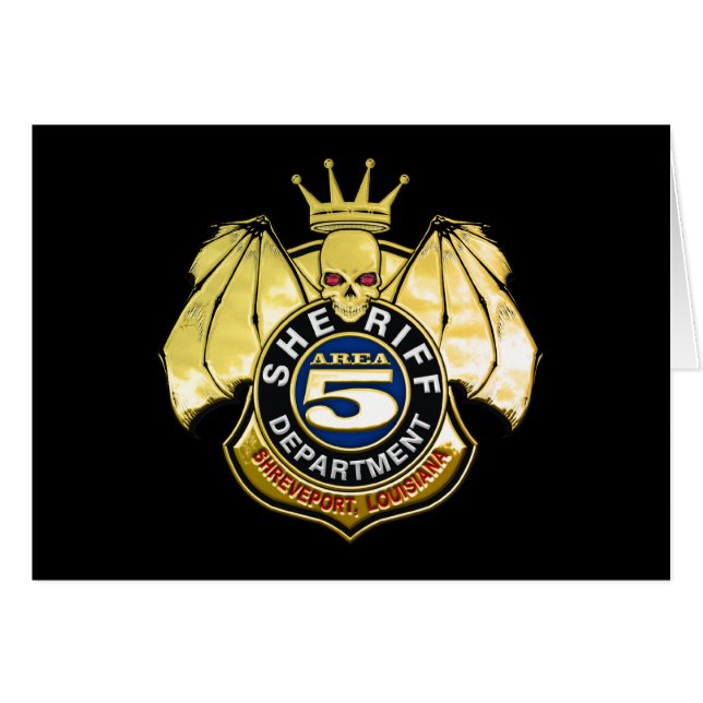 Insigne de la région 5 de shérif (Devant horizontal)