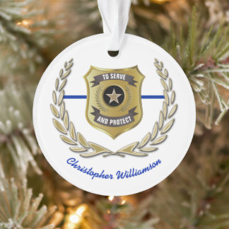 Insigne de policier personnalisé