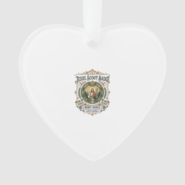 Insigne de Scout Jésus Insigne de Mérite Insigne d (devant)