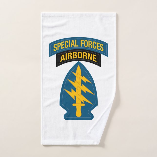 Insigne des forces spéciales - Onglet aéroporté (Serviette à main)