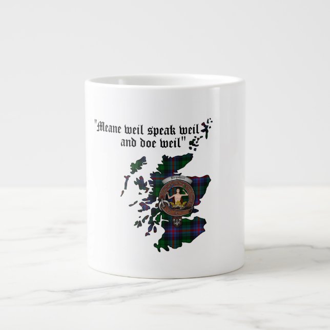 Insigne du clan Urquhart Jumbo Mug (Devant)