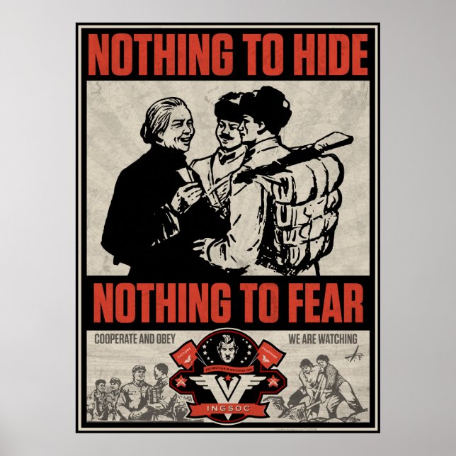 INSOC 1984 Propagande Impression (Devant)
