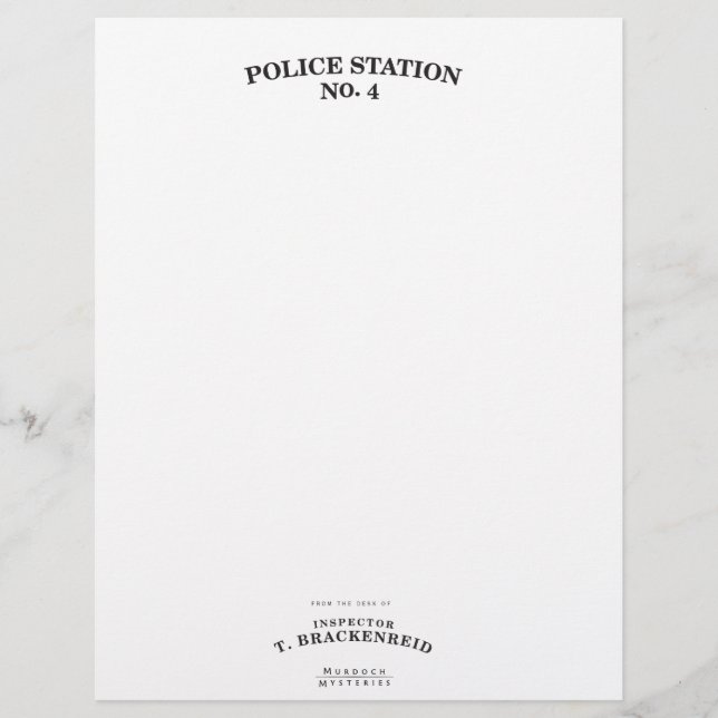 Inspecteur Brackenreid (Devant)