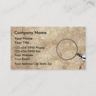 Inspecteur du bâtiment Cartes de visite