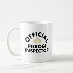 Inspecteur officiel de Pierogi Coffee Mug