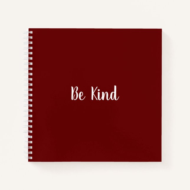 Inspiration Be Kind Carnet scolaire (Devant)