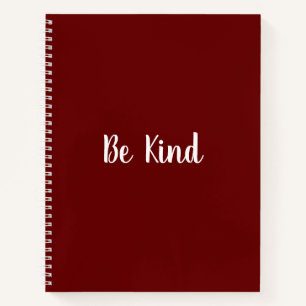 Inspiration Be Kind Carnet scolaire