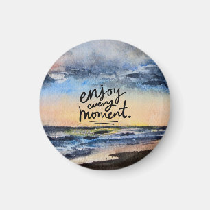 Inspiration Beach Art Magnet