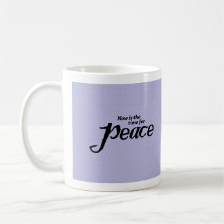 Inspiration colorée Peace & Kindness Coffee Mug