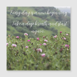 Inspiration de la nature Motivationnelle Personnal