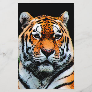 Inspiration des yeux de tigre