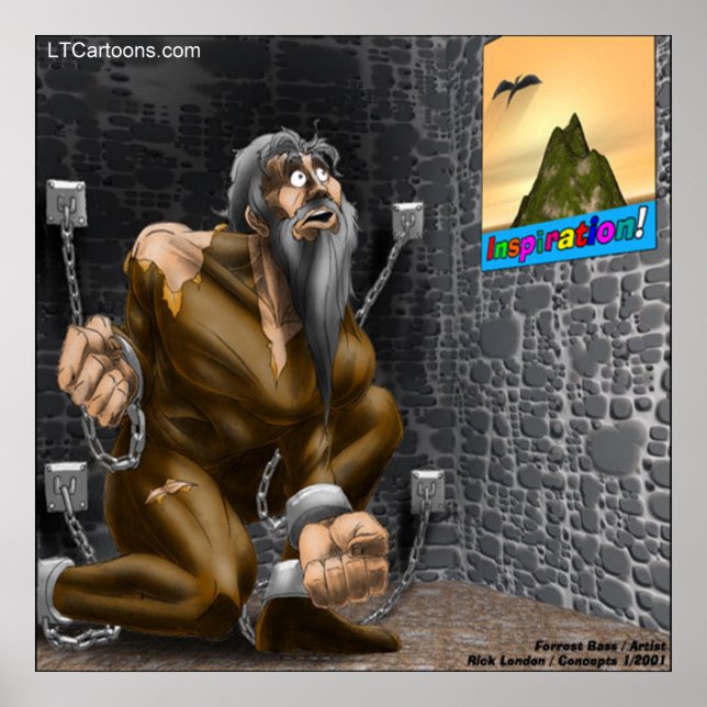 Inspiration - Drôle Motivation Poster (Devant)