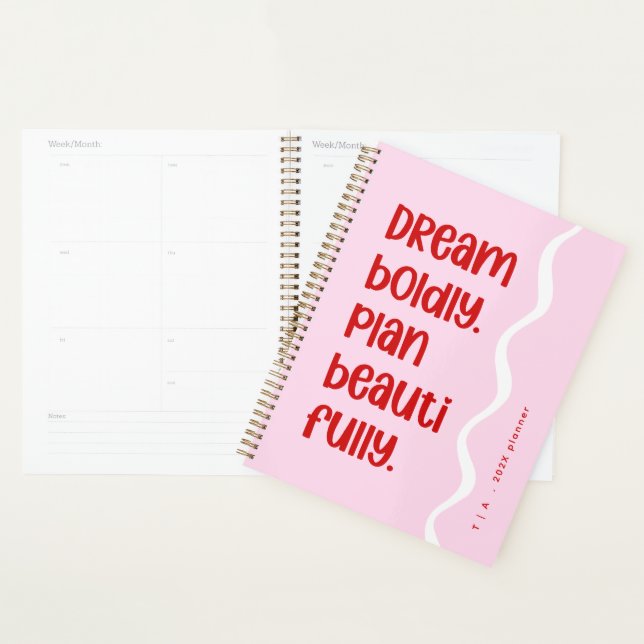 Inspiration Moderne et Mignonne Monogramme Année R (Devant avec enveloppe)