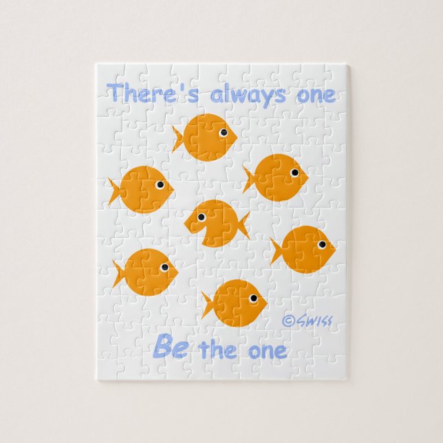 Inspiration Motivational Classroom Jigsaw Puzzle P (Vertical)