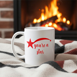 Inspiration personnalisée Red Stars Mug