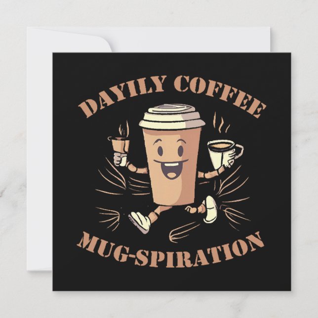 Inspiration quotidienne de tasse de café (Devant)