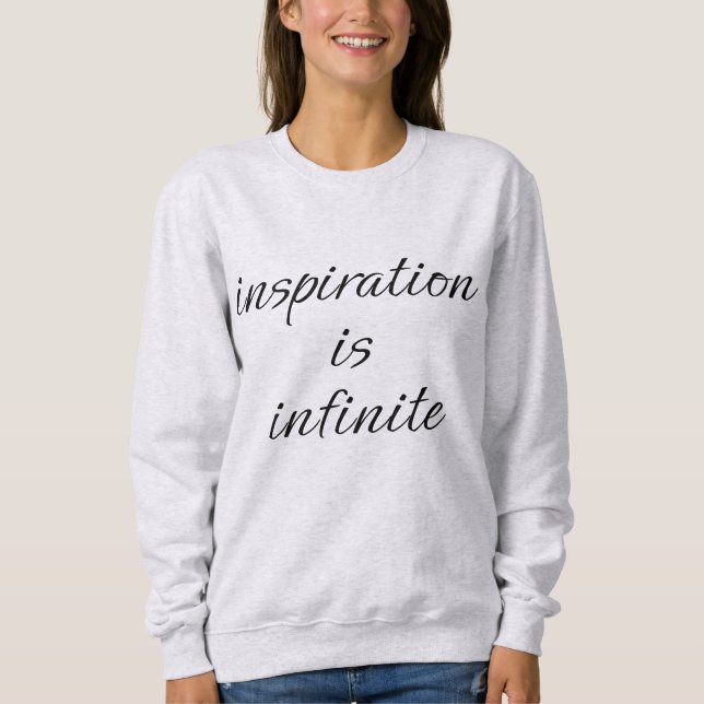 Inspiration Sweatshirt de base des femmes (Devant)