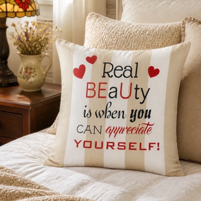 Inspirational BEaUty Coussin (Créateur téléchargé)