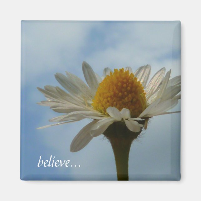 Inspirational Believe Magnet (Devant)