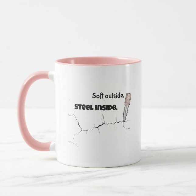 Inspirational Coffee Mug | Strong Women Motivation (Gauche)