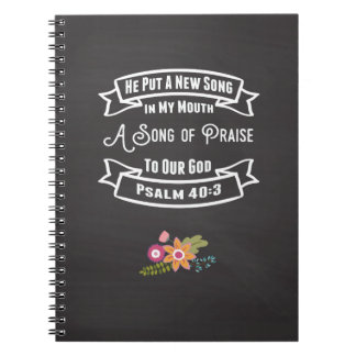 Inspirational Journal A New Song In My Mouth