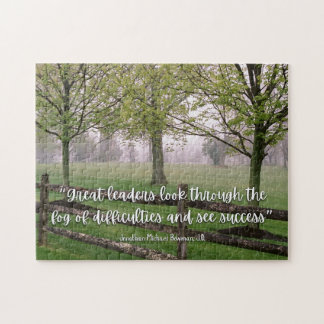 Inspirational Leadership Quote Puzzle