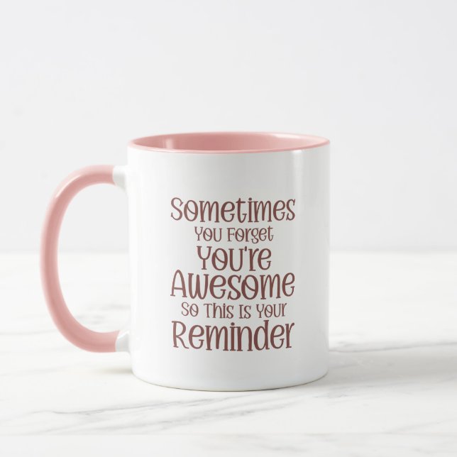 Inspirational Mug - Vous êtes un rappel génial (Gauche)