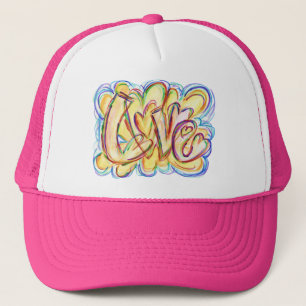 Inspirational Word Love Art Casquette