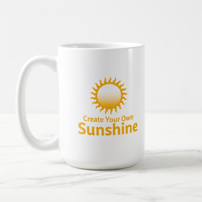 Inspirational Your Sunshine Mug (Gauche)