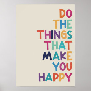 Inspire Happiness Daily Poster