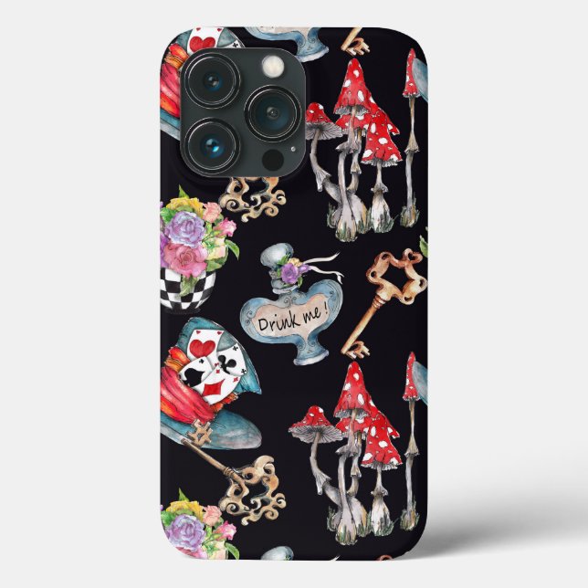 Inspiré Par Alice In Wonderland coque iphone (Verso)