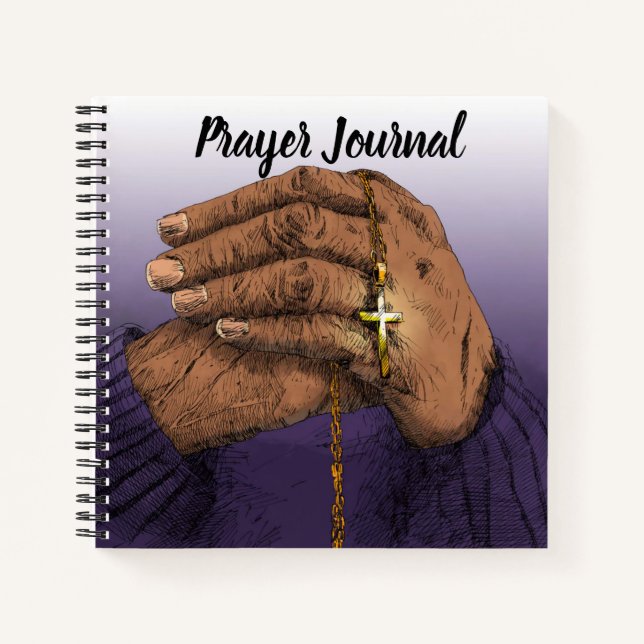 Inspiré Photo Prayer Journal Avec Poème (Devant)