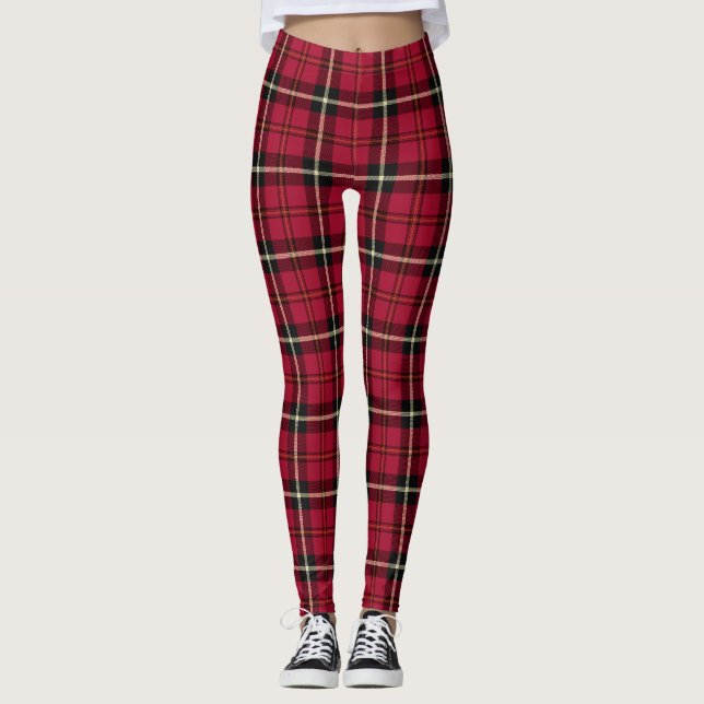 Inspired Plaid Leggings (Devant)