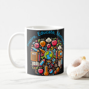 Inspirer, instruire, motiver la tasse de café de l
