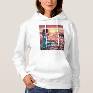"Inspirer la foi" Sweat - shirt à capuche féminine