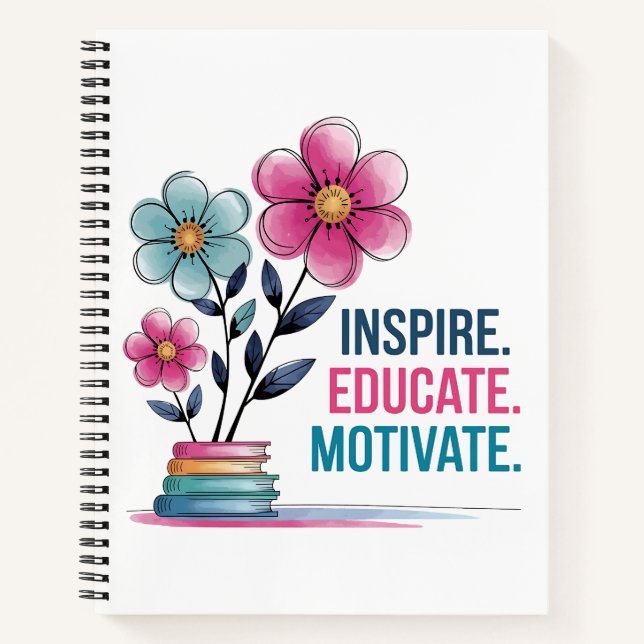 Inspirer le Carnet de motivation pédagogique | Don (Devant)