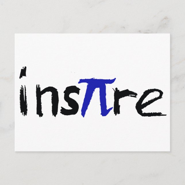 Inspirer les cartes postales mathématiques (Devant)