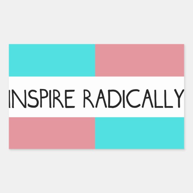 Inspirer un autocollant radical (Devant)