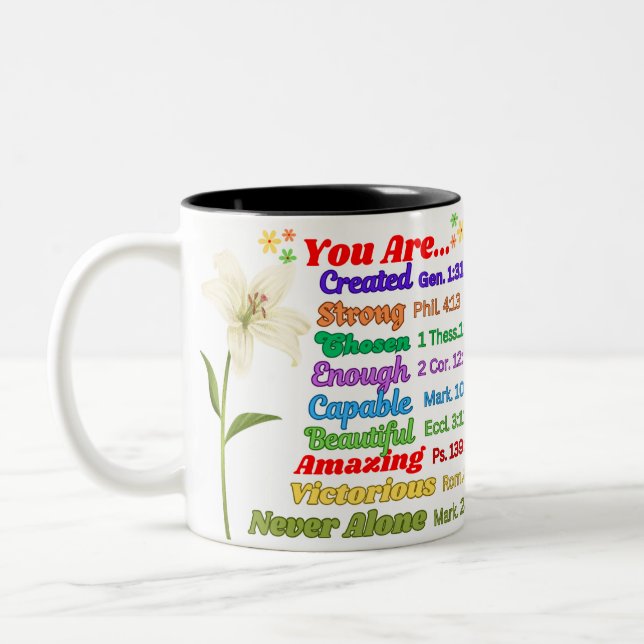 "Inspirer votre journée - Mug Motivationnel (Gauche)