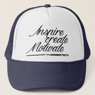 Inspirez, créez, motivez le casquette de