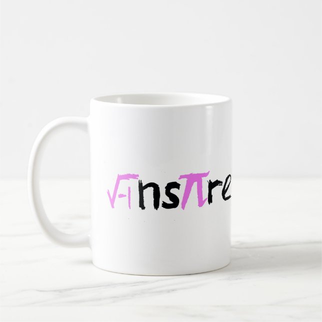 Inspirez la tasse de maths (Gauche)
