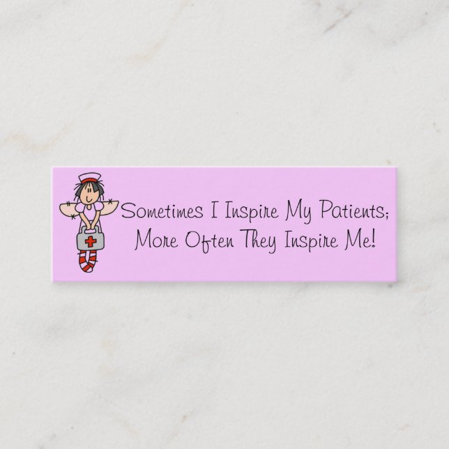 Inspirez les cartes de visite (Devant)